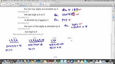 PreCalc 10: 2.2 GCF and LCM (part 1)