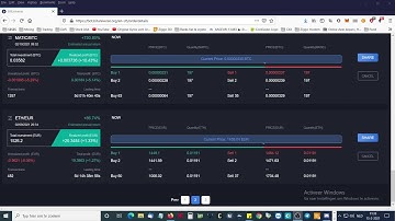 Activity of the Bituniverse trading bot (test video 2)
