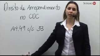 Direito de Arrependimento - Prof.ª Luciana Diniz