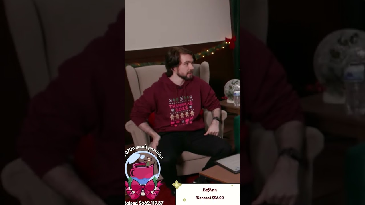 Valkyrae and Bella Poarch meet Jacksepticeye (Thankmas 2022)