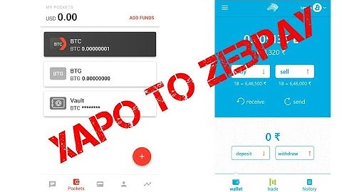 How to transfer bitcoin from Xapo to zebpay - SmartTips