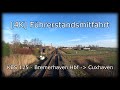 [4K] Führerstandsmitfahrt KBS 125 - Bremerhaven Hbf nach Cuxhaven