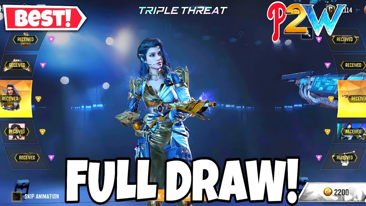 Hso Codm 🤯Buying Full🥵Triplf Threat Draw!😍NYX Starstruck &😱HSO405 Songstress, |♥ ...