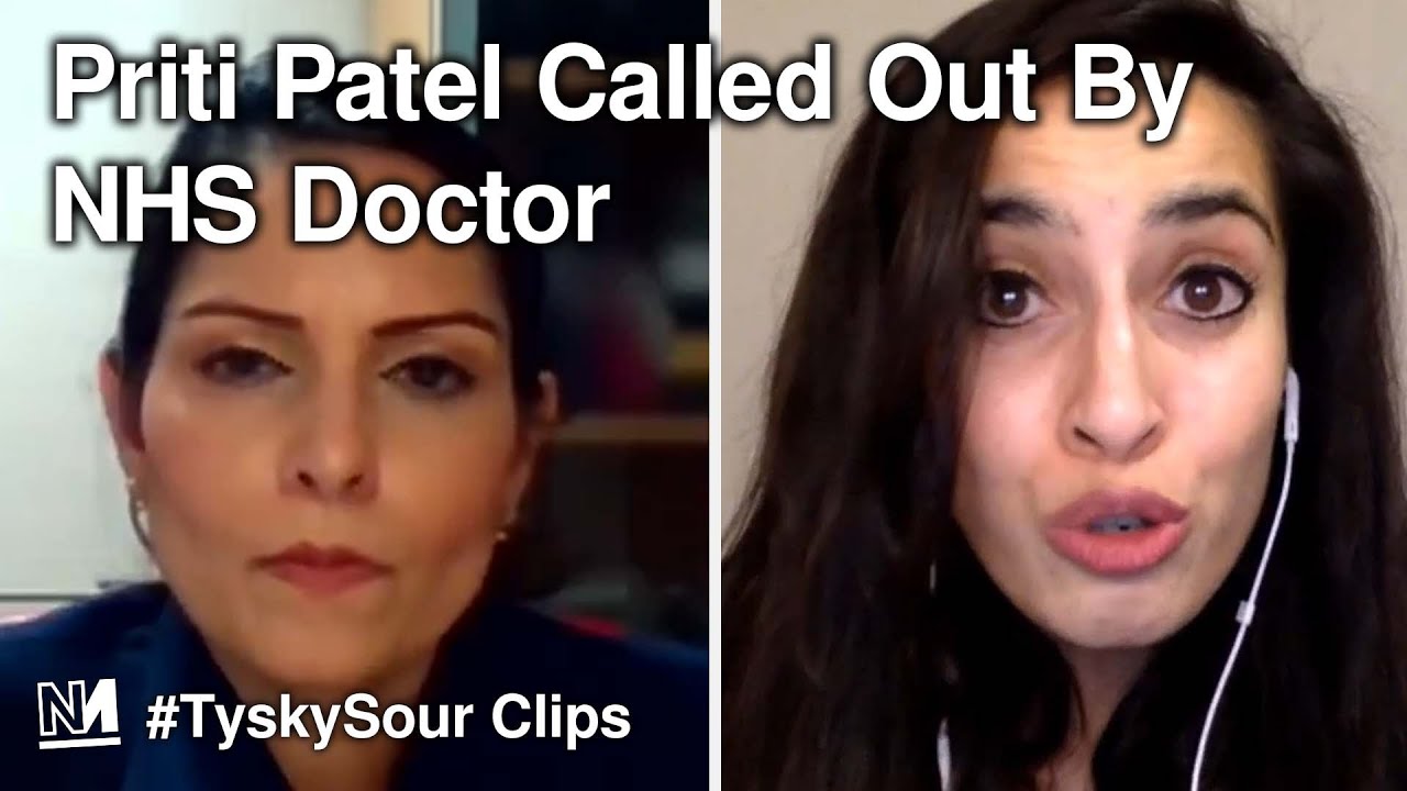 Priti Patel CALLED OUT By NHS Doctor On Covid Deaths