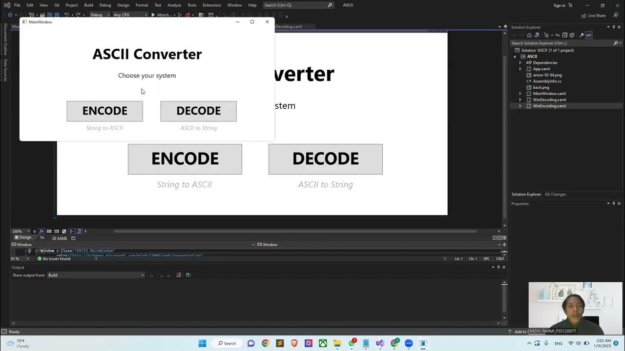 Aplikasi Konversi ASCII ke String dan String ke ASCII Menggunakan ...