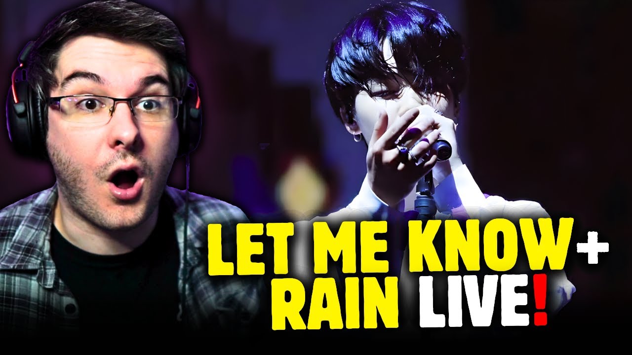 MY FIRST TIME WATCHING 'LET ME KNOW & RAIN' (LIVE) | BTS LIVE REACTION