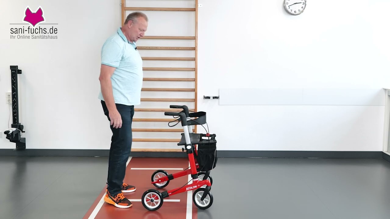 Die richtige Rollator Größe ermitteln!