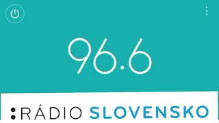 🇸🇰91.2MHz ,96.6MHz,99.0MHz RTVS Radio Slovensko spràvy