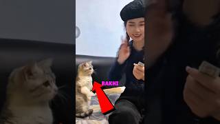 Cat Learns Sign Language For Owner 🐱🤟#actingchallenge #cat