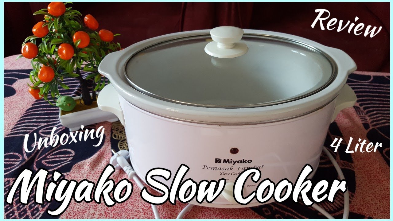 Slow Cooker Miyako SC510 Kapasitas 4 Liter dailyvlog slowcooker YouTube