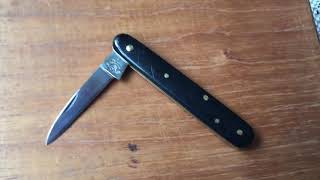 Антикварный Складной Прививочный Нож Hugo Koller Германия