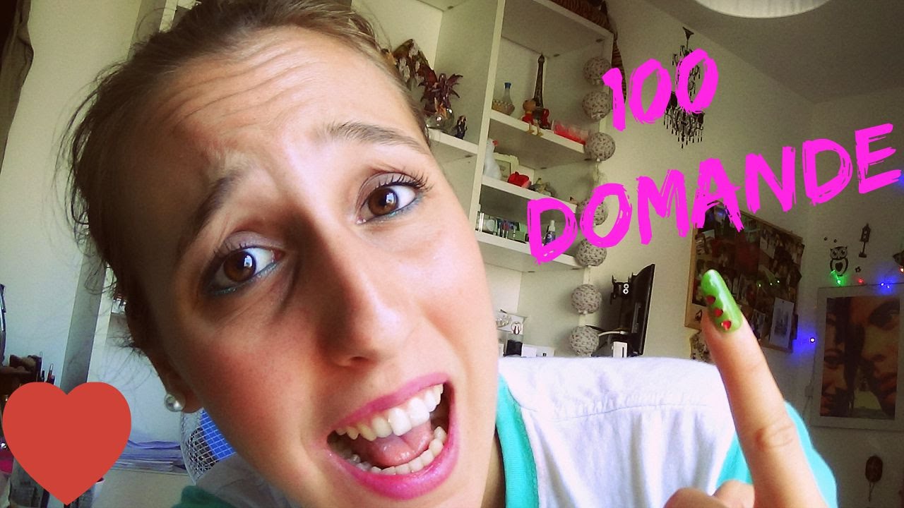 ღ Video TAG - 100 DOMANDE ღ - YouTube