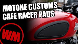 Royal Enfield Interceptor 650: Motone Customs Cafe Racer Tank Pads