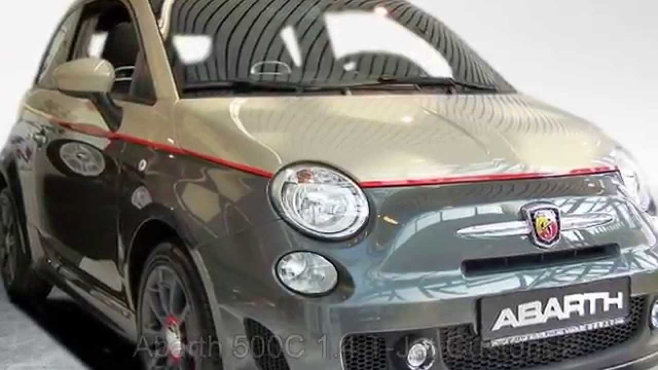 Abarth 500c 1 4 16v T Jet Custom 0j Bicolore Rally Beige Motor Village Hamburg Youtube