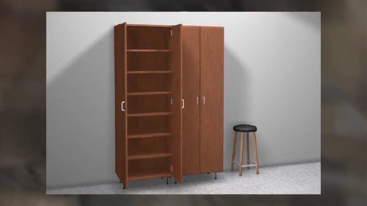 DIY Garage Cabinet Plans - YouTube