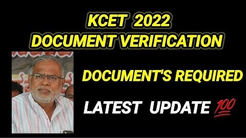 kcet document verification required documents😱|official|latest update#kcet#exam @OUR KARNATAKA