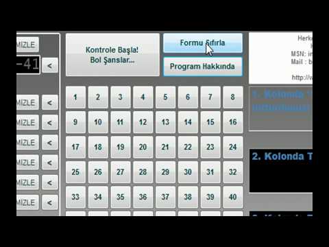 visual studio loto lottery control check
