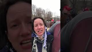 Woman who was maced at Capitol: "It's a revolution"