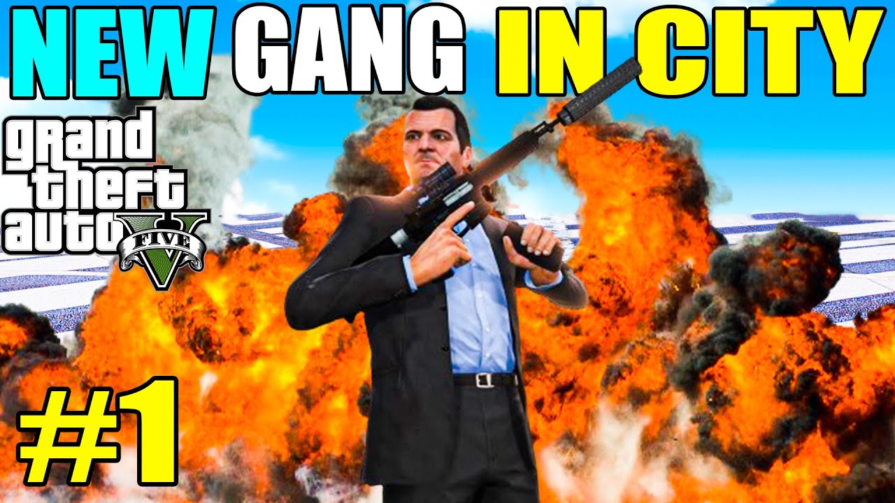 MICHAEL'S NEW GANG IN LOS SANTOS | GTA 5 GAMEPLAY - YouTube
