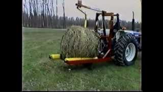 1990 AG-Wrap Round Bale Wrappers by PDCS216 25,237 views 11 years ago 4 minutes, 48 seconds