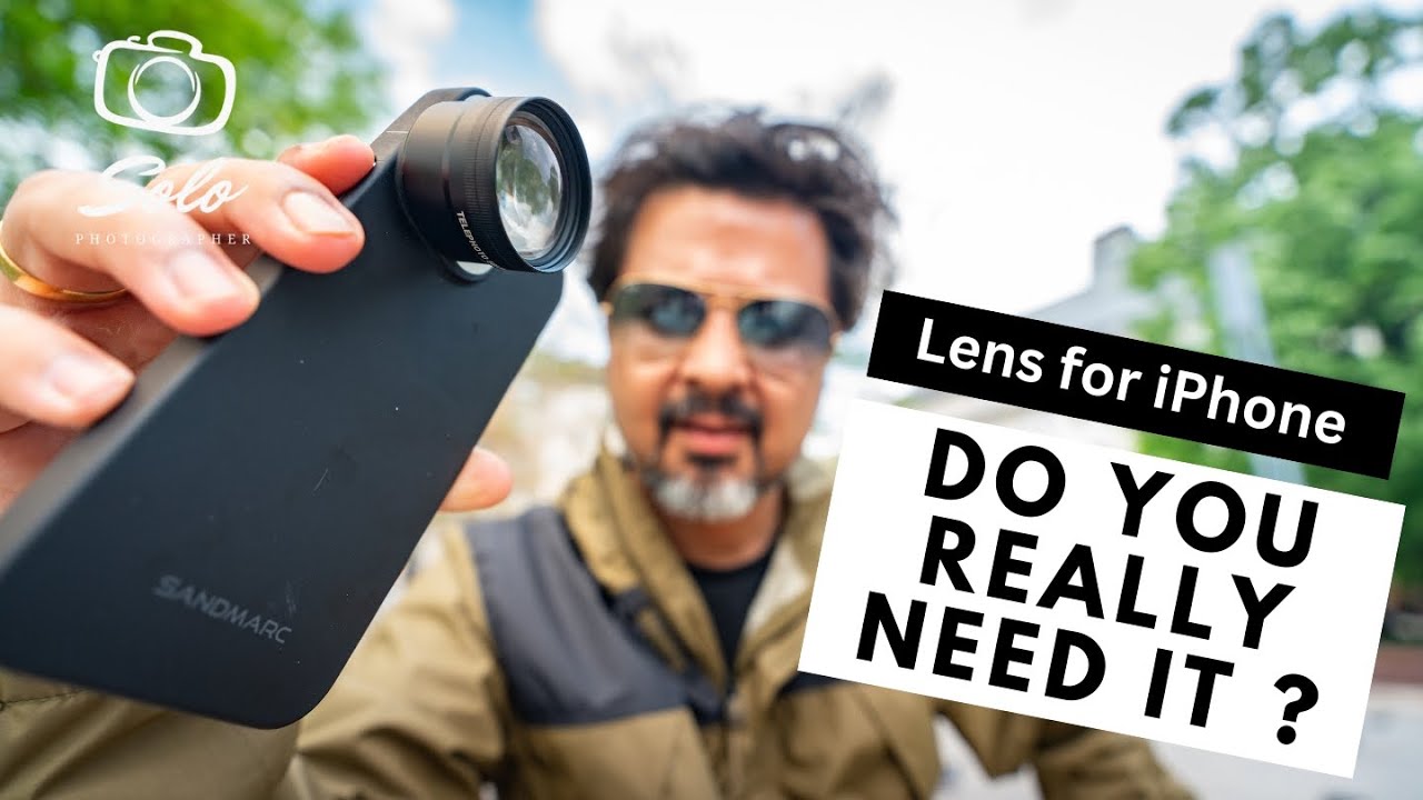 Should you Buy A Lens for iPhone ? SANDMARC Lens Test YouTube