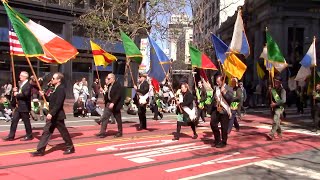 San Francisco St. Patrick's Day Parade 2022 Market Street San Francisco California (Full)