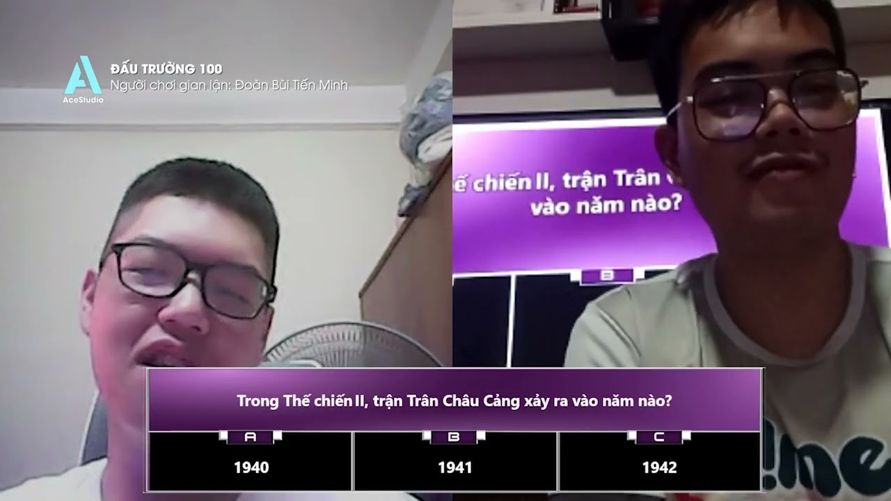 Toàn cảnh người chơi Đoàn Bùi Tiến Minh gian lận trong Đấu Trường 100 AceStudio