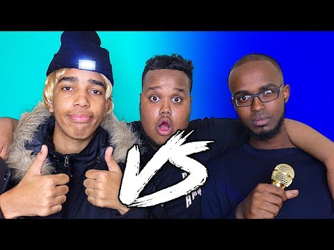 EPIC 1V1 RAP BATTLE!! - DARKEST MAN V YOUNG LAMPOST