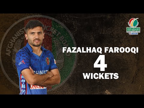 Fazalhaq Farooqi&#39;s 4 wickets Against Bangladesh || 1st ODI || Afghanistan tour of Bangladesh 2022