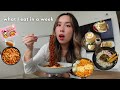 What i eat in a week korean food   mukbang vlog