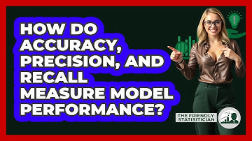How Do Accuracy, Precision, And Recall Measure Model Performance? - The Friendly Statistician
