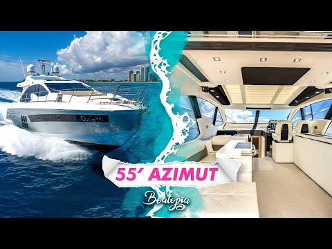 55' Azimut captured by BOATOPIA (4K)