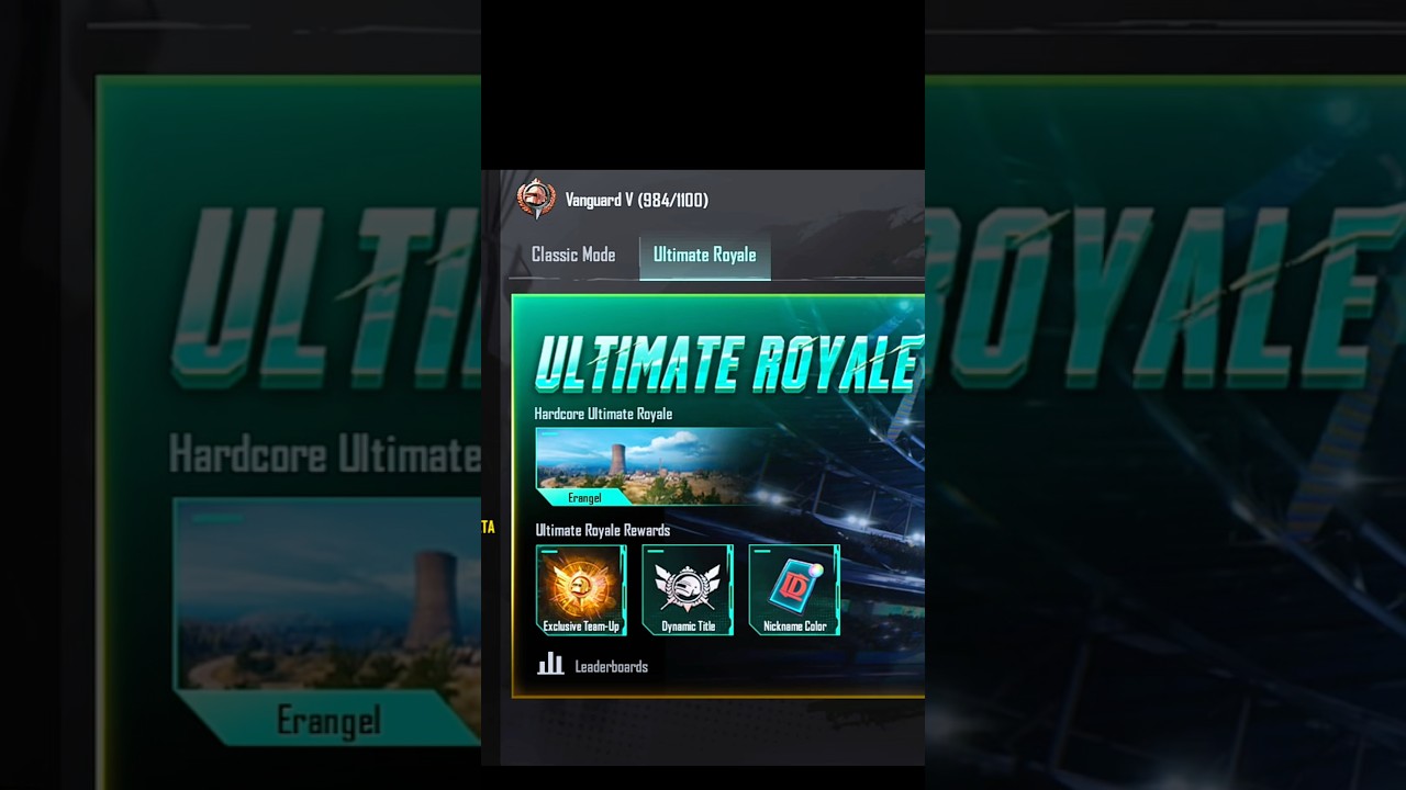 Ultimate royal ❌ classic ✅ 