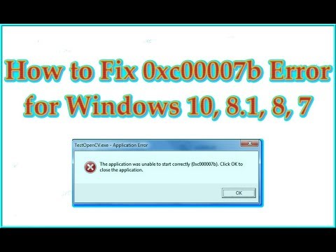 How To Fix Error 0xc00007b In Windows (100% Solved)