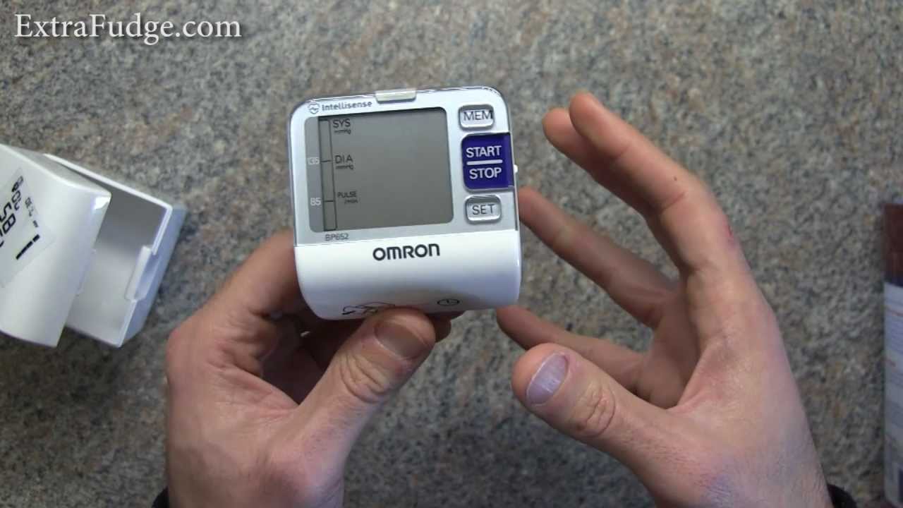 Omron BP652 7 Series Blood Pressure Wrist Unit Review 