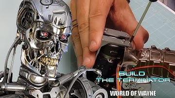 Build the Terminator - Part 20 - Assemble and Mount the Head Support Motor