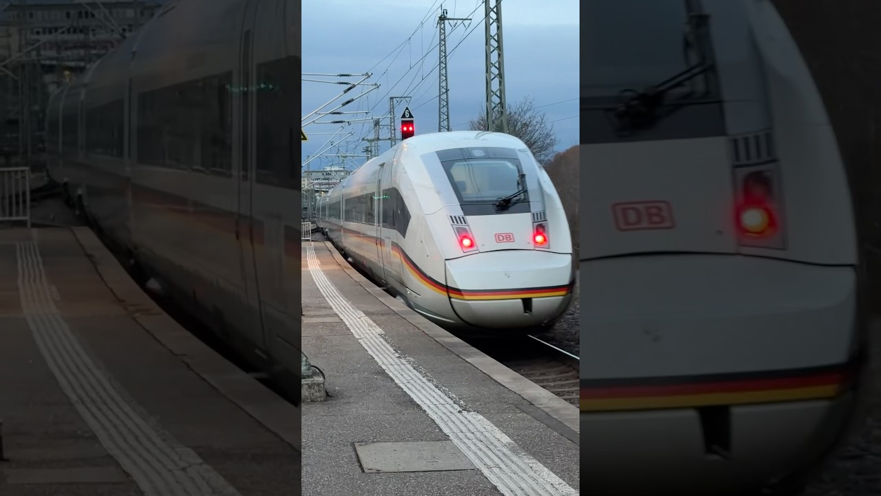 DB 412 057 „Bundesrepublik Deutschland“ ICE 4 XXL Ausfahrt Stuttgart Hbf 