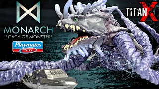 TITAN X! Playmates Monarch Legacy of Monsters TITAN X Review!!! Monsterverse!