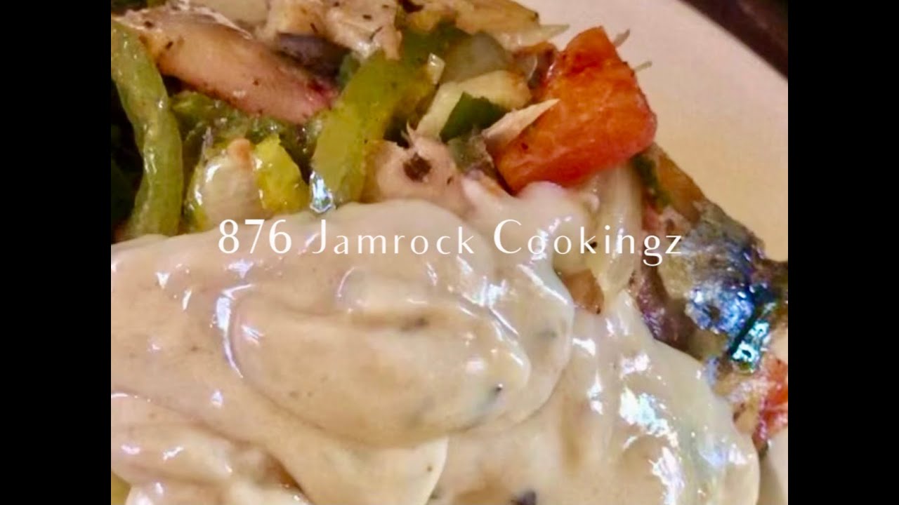 SALT MACKEREL RUN DOWN! JAMAICAN BREAKFAST SALT MACKEREL WITH CREAMY