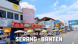 Driving around Serang - Banten when the city is quiet!#driving