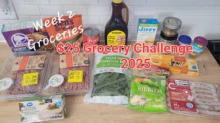 WK 2 Groceries - $25 Grocery Budget Challenge & Pantry Build #NovaScotia #FrugalLiving
