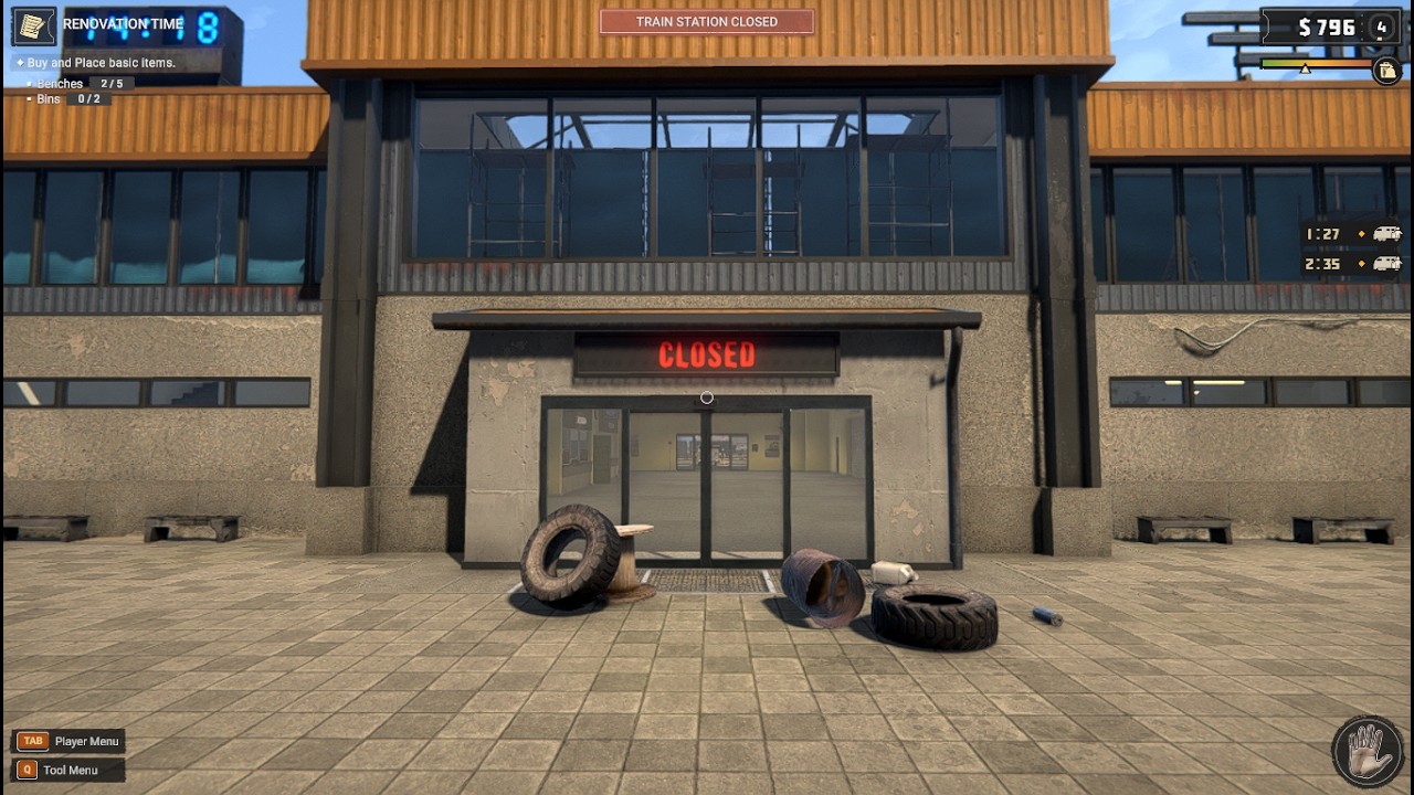 can I fix up this old train station? train station project