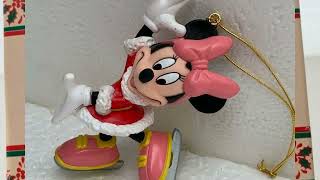 Enesco Minnie Mouse Treasury of Christmas Lucy and Me Ornament 1987