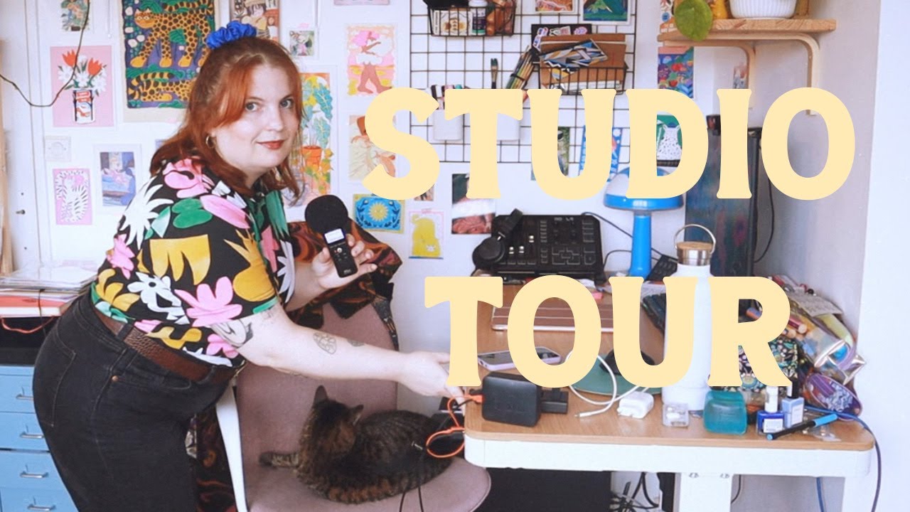 STUDIO TOUR ! - YouTube