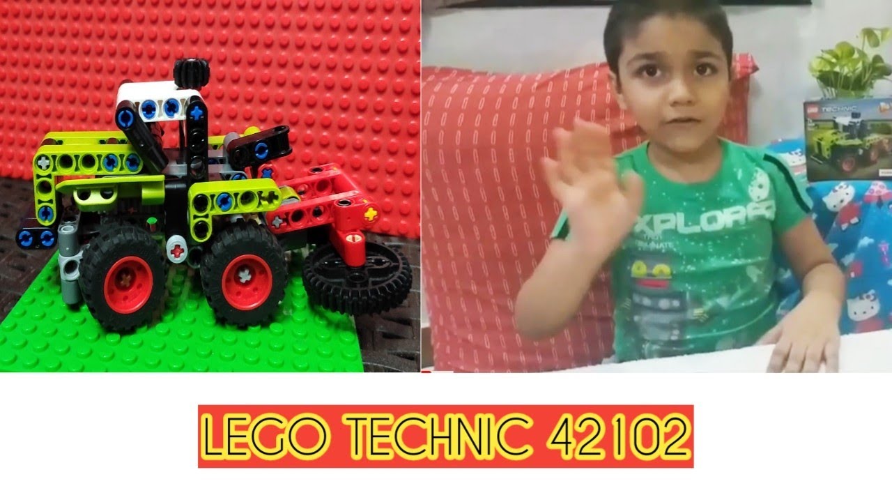 Lego Technic Mini claas Xerion 42102 | Building Blocks | Lego Tractor | Kids Video