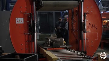 Foundry Machinery Rollover Strip Unit