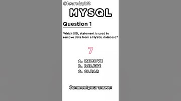 MySQL Quiz: Prove You
