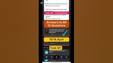 CEX.IO Quiz Answers Today - 15/16 April | CEX.IO Airdrop | 100% Correct! Claim Crypto Instantly! 🚀
