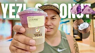 Yezi Coconut Dessert: Ube + Coconut? Yes, Please!