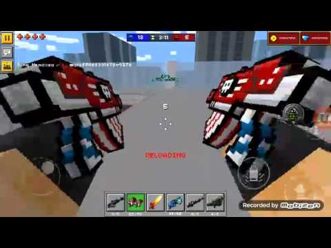 Pixle gun 3D game playing by Brando